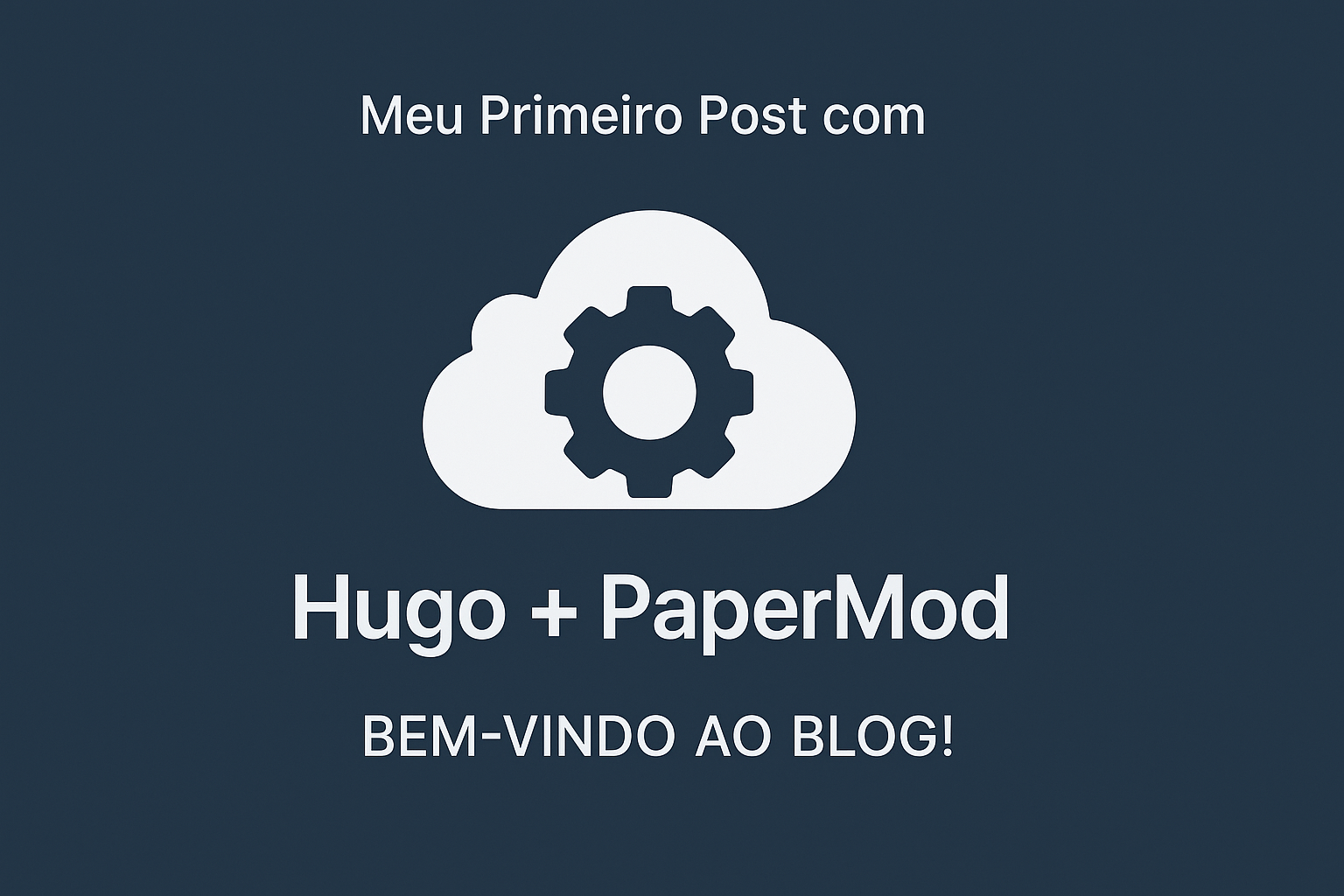 Bem-vindo ao blog Hugo